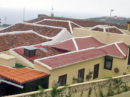 Dächer in Icod de los Vinos