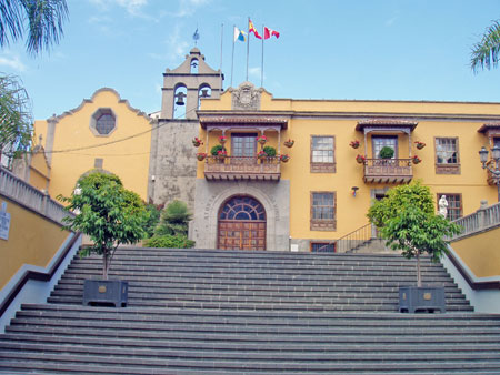 Schöne Gebäude in Icod de los Vinos