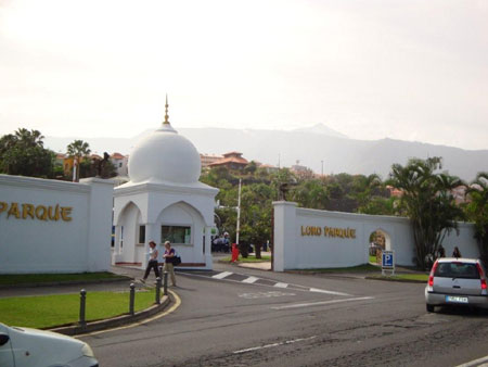 Eingang zum Loro Parque