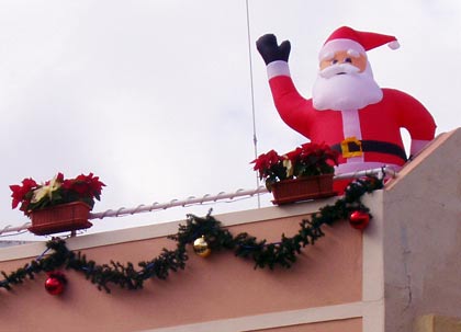 Weihnachtsmann Punta Brava - Teneriffa