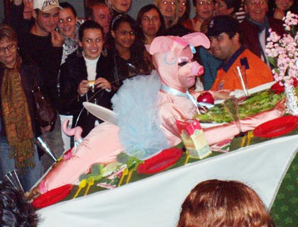 Schwein, Karneval in Puerto de la Cruz, Tenerife