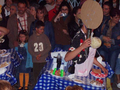 Tisch, Karneval in Puerto de la Cruz, Tenerife