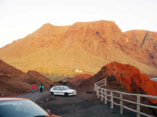 Das Gebirge hinter dem Punta de Teno Gebirge Punta de Teno