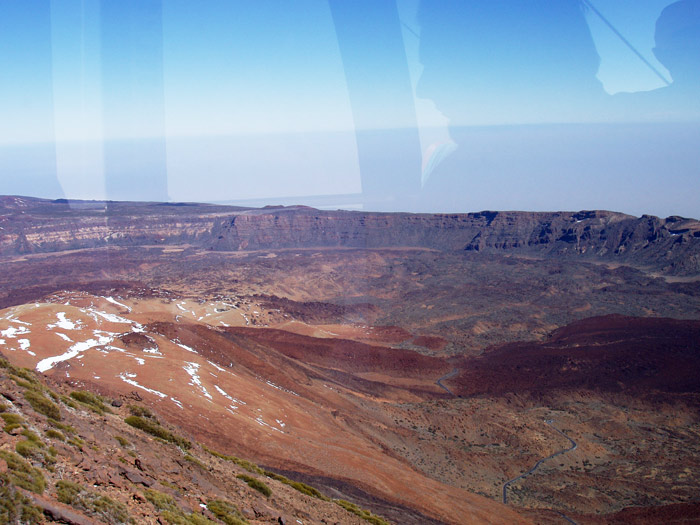 La Caldera, Parque Nacional del Teide - Teneriffa