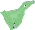 Teneriffa Süd Karte